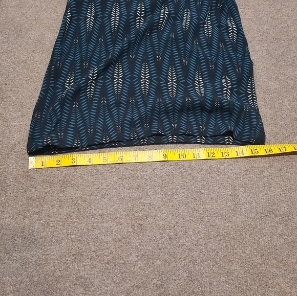 NWT Zinzane Striped Geometric Wide Leg Jumpsuit Black Green - Size Small - Picture 10 of 10